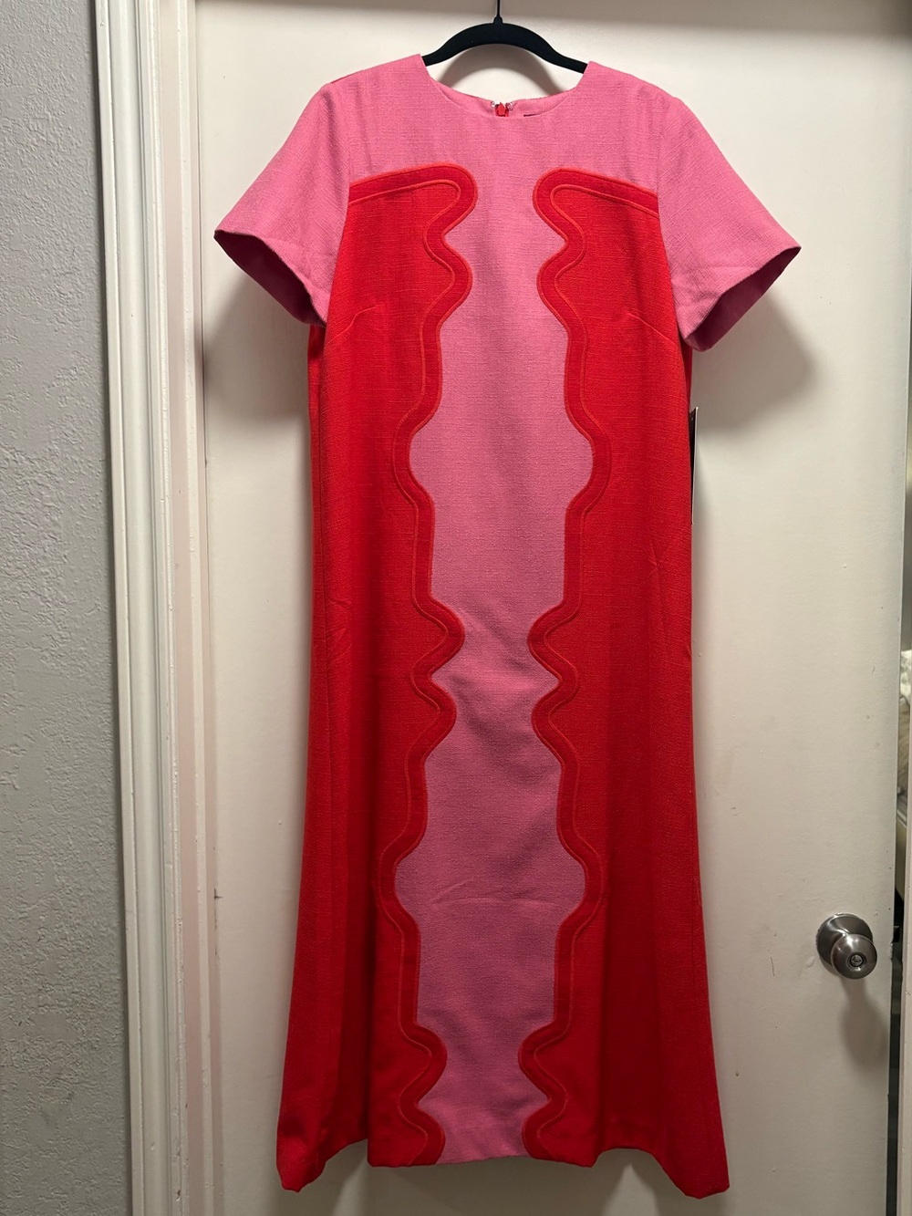 TUCKERNUCK
The Charlotte Dress - Hot Pink and Red - Picture 2 of 11